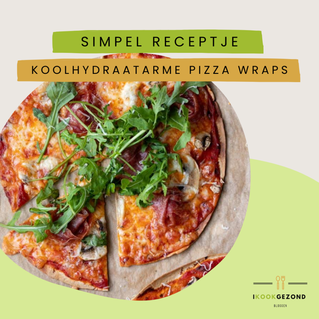 Pizza wraps koolhydraatarm