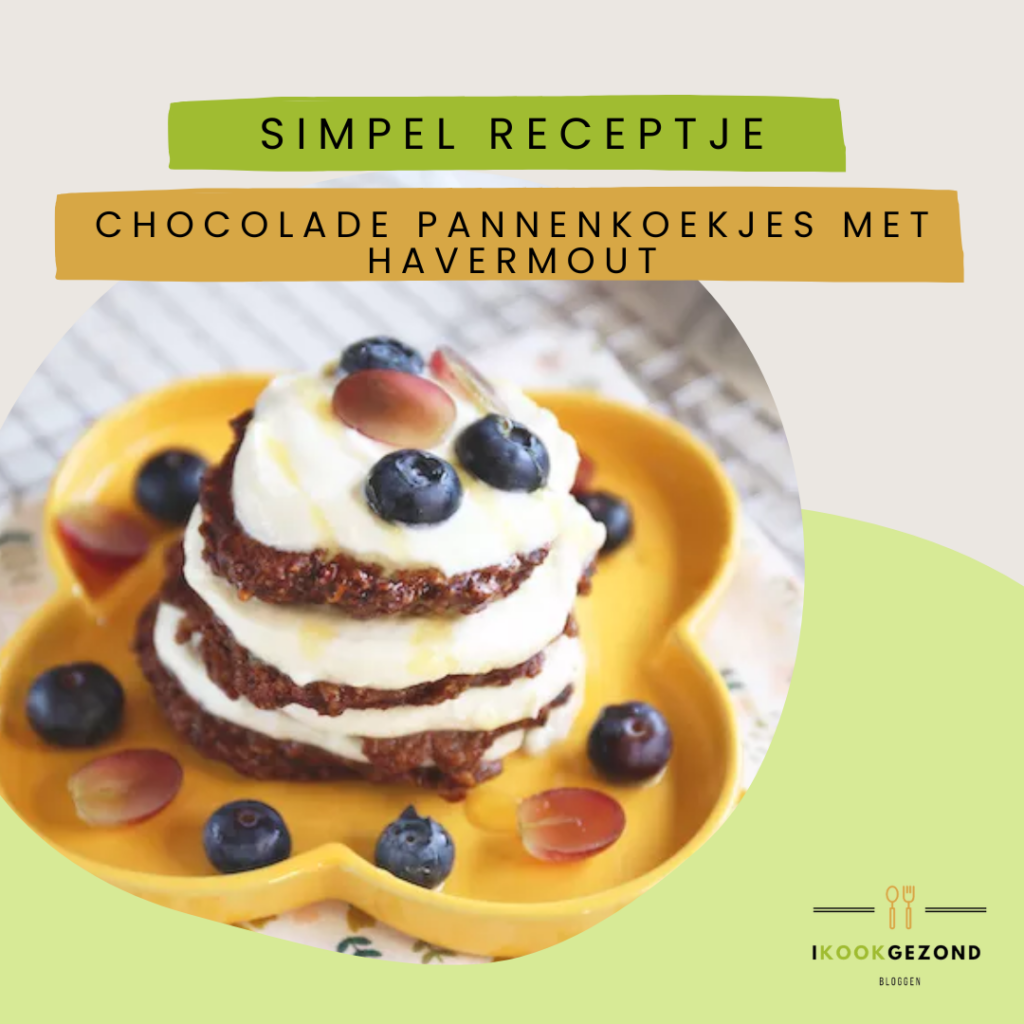chocolade pannenkoekjes met havermout