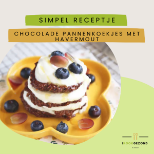 chocolade pannenkoekjes met havermout