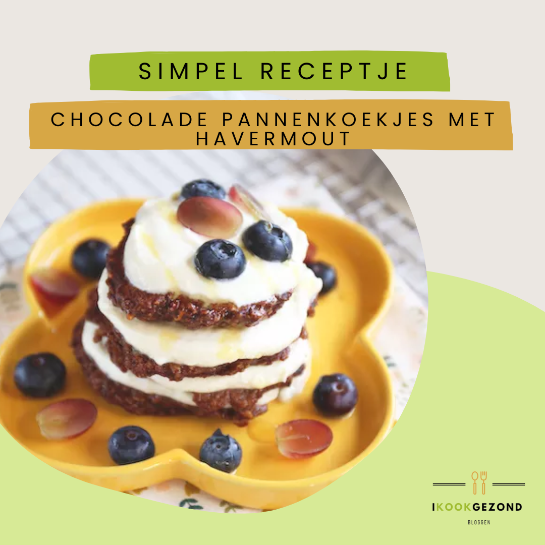 chocolade pannenkoekjes met havermout